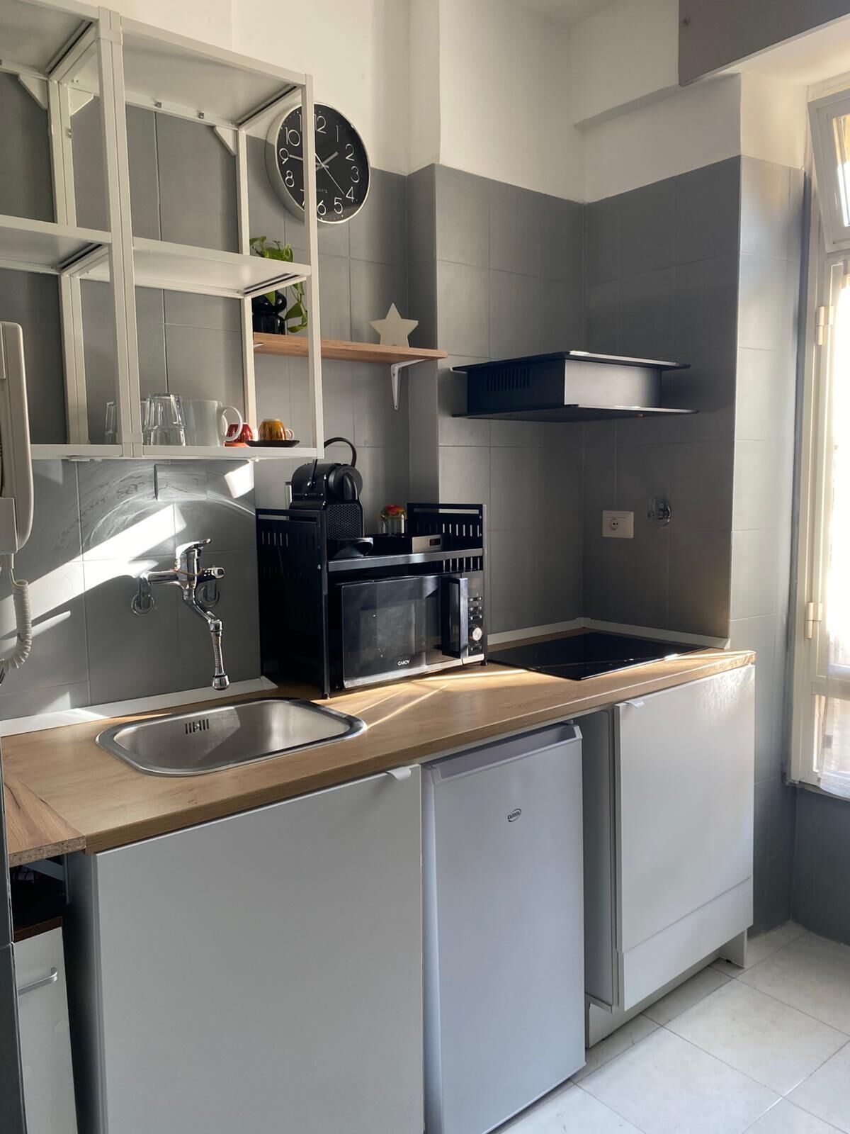 電子レンジ、コンロ