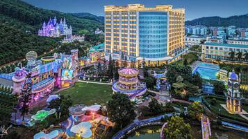 Fachada de la propiedad