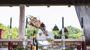Outdoor dining - Stancia Vigini by Villas Guide (Grožnjan)