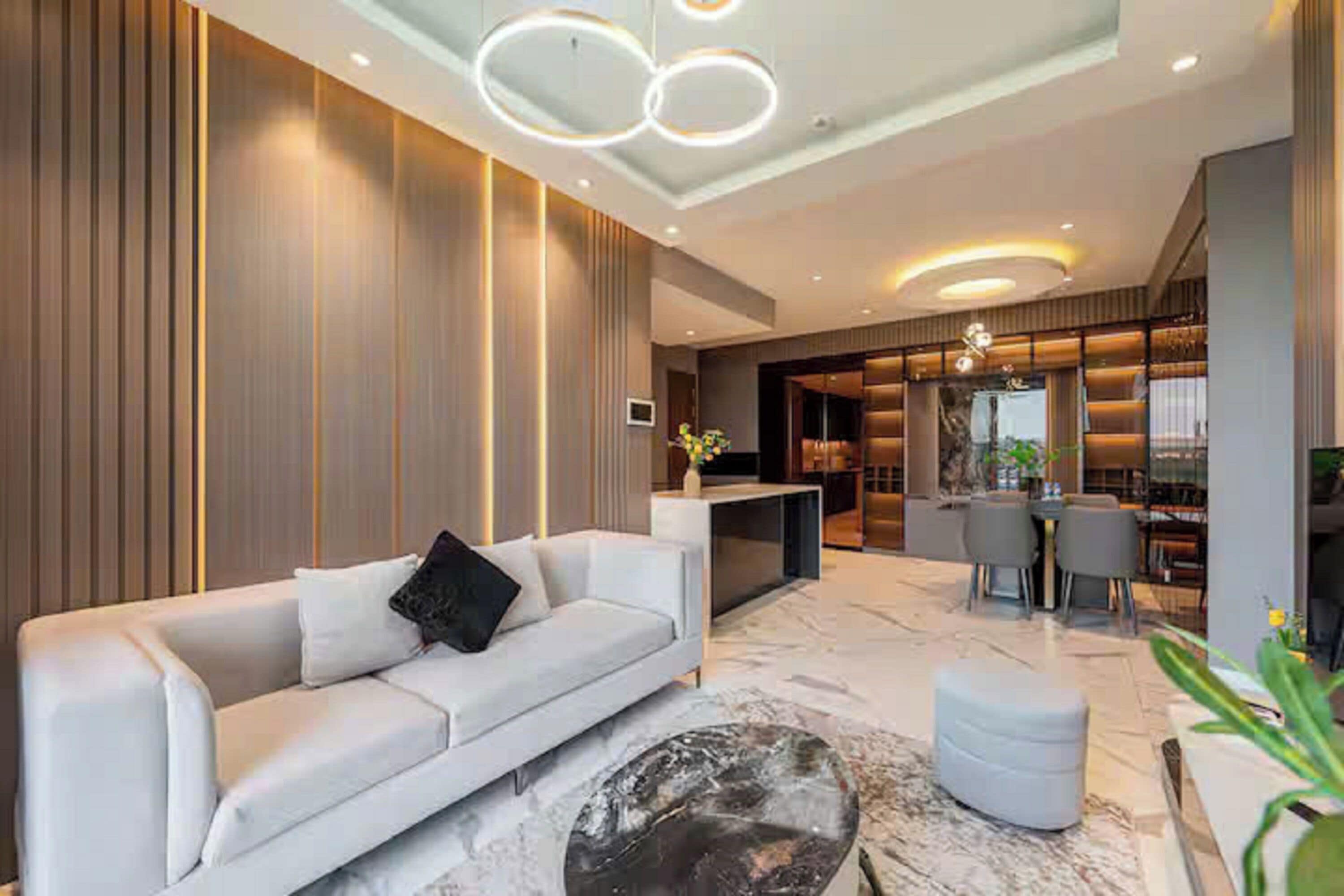 Presidential Suite, 2 Bedrooms, Club Lounge Access, City View | Egyptian cotton sheets, premium bedding, down comforters