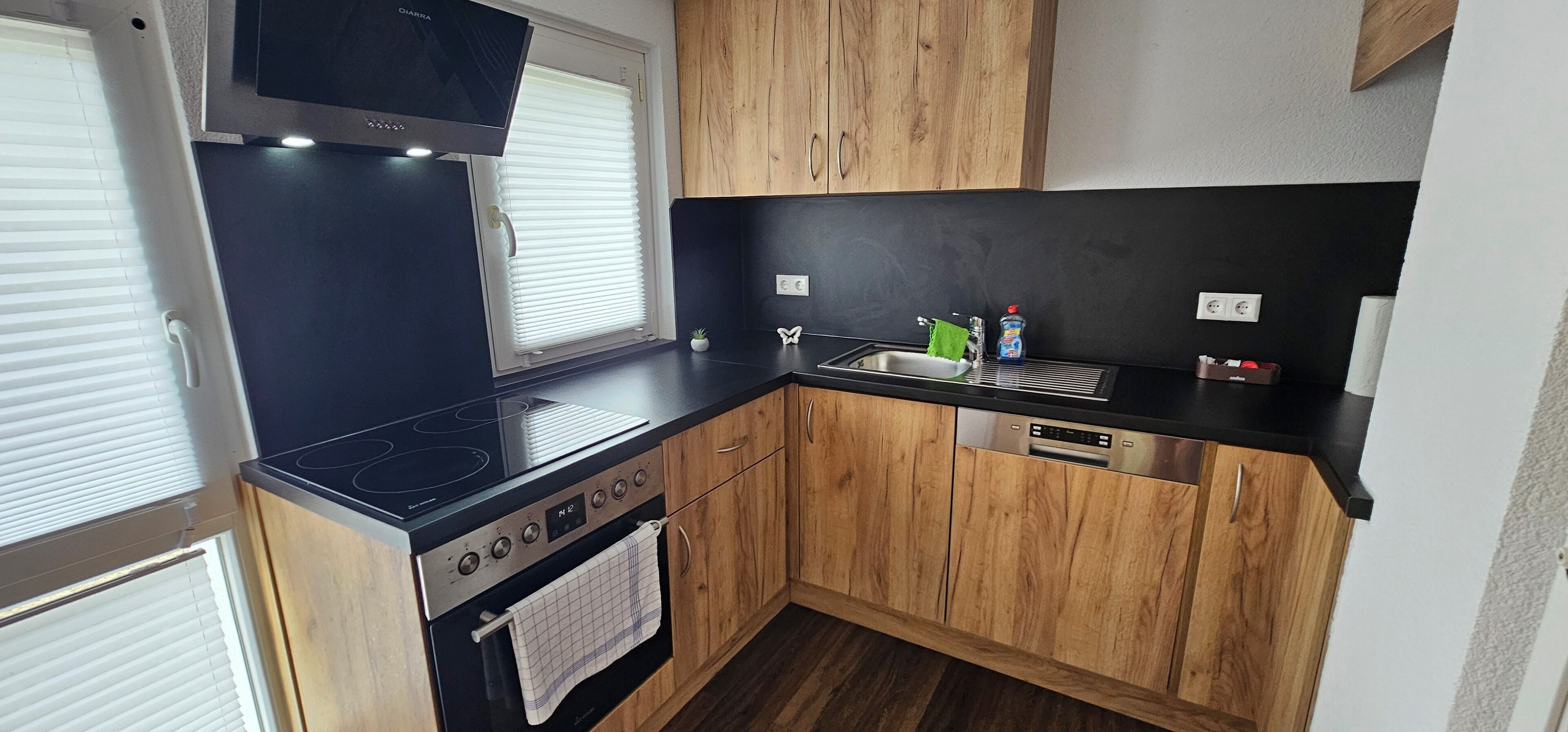 Kühlschrank, Herdplatte, Geschirrspüler