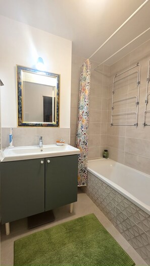 Shower, hair dryer - Flat 6 people at the feet of Briançon's ski slopes (Briançon)