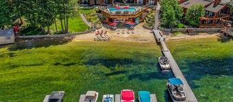 Remodeled Lakefront Studio with Beach Access and Seasonal Community Pool