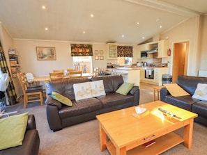 Fireplace - Kingfisher Lodge - Arnside 14 (Carnforth)