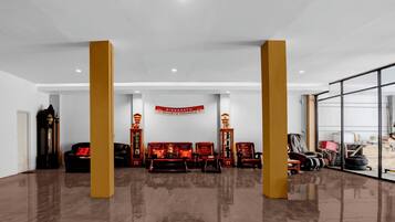 Sala de estar en el lobby