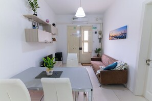 Apartment, 2 Bedrooms, Non Smoking, Kitchen | Living area - Seaside Cosy Maisonette- 2 mins from sea (Marsaskala)