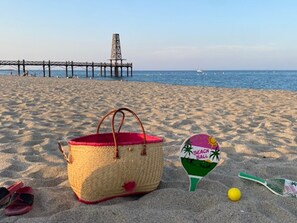 On the beach - Renovated 1-bedroom apartment, 4 people, sea view, elevator, parking (Port Leucate)