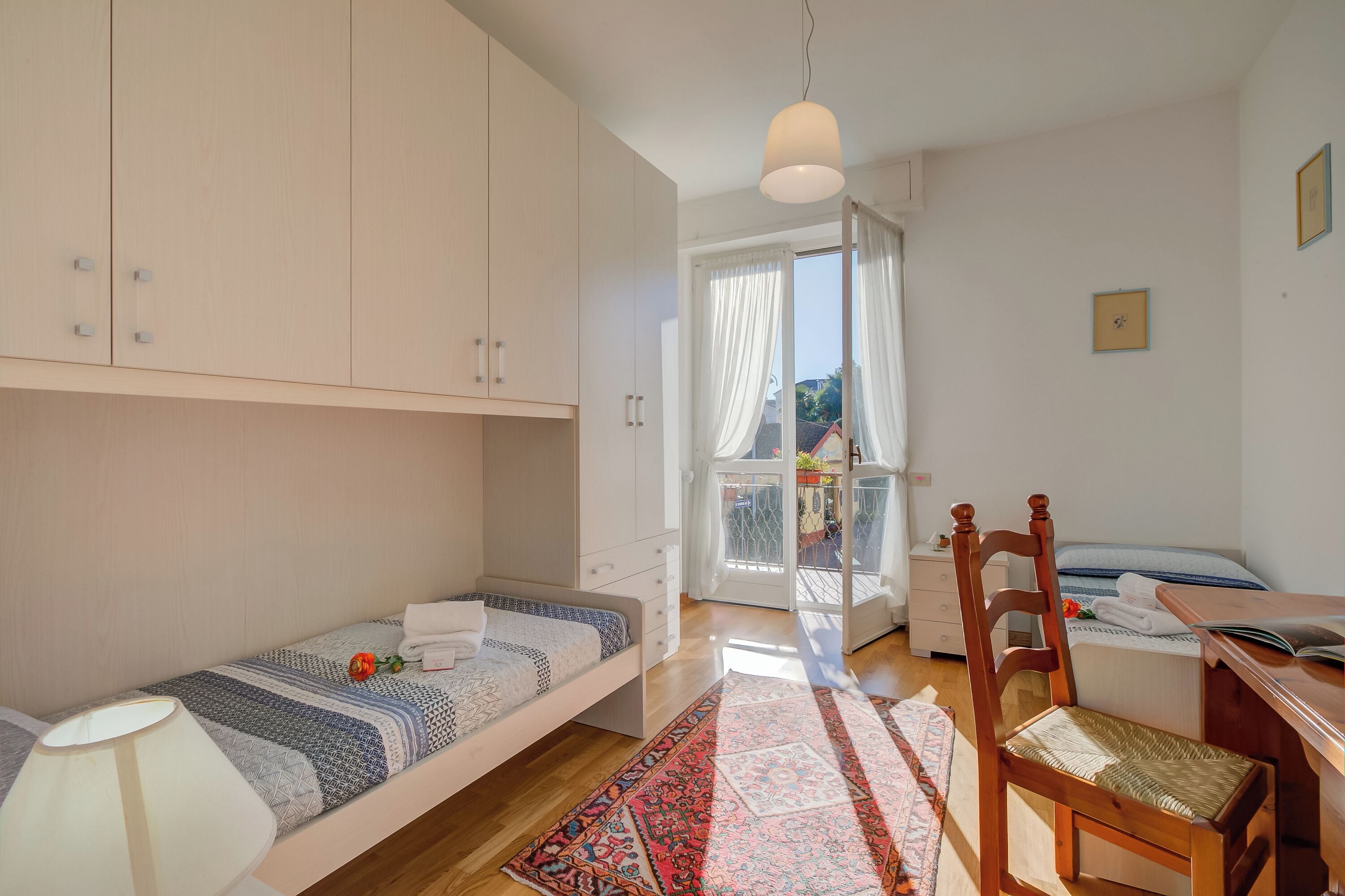 Family Apartment, Multiple Bedrooms, Beachside (Dolce Orizzonte Few Steps From Lake) | 2 bedrooms, laptop workspace, WiFi, bed sheets