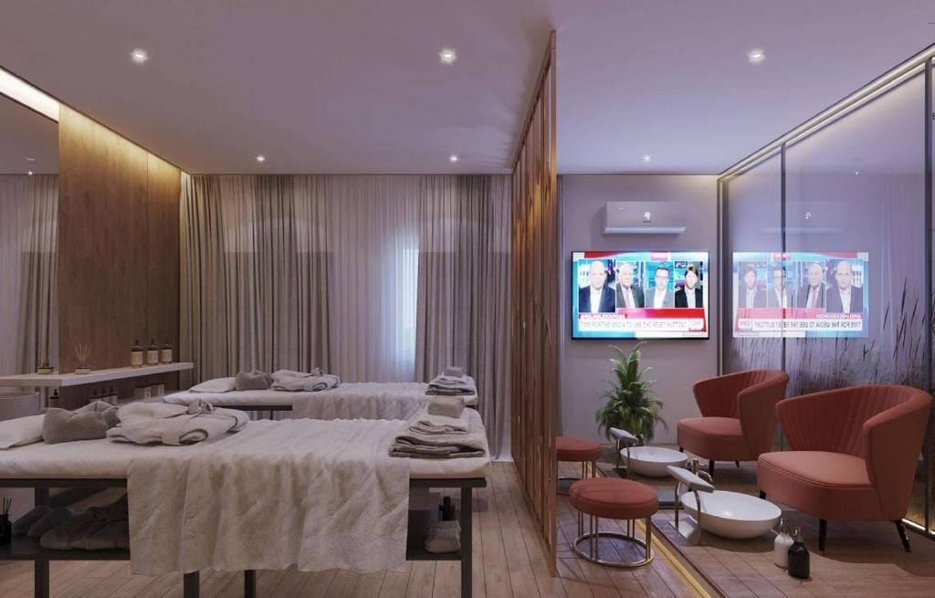 Facials, manicures and pedicures, massages