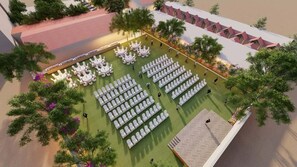 Khu tổ chức tiệc cưới ngoài trời