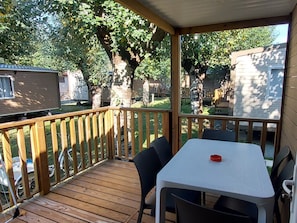 Balcony - Mobile Home in Sarazena in Einem Ferienpark (Sarzana)