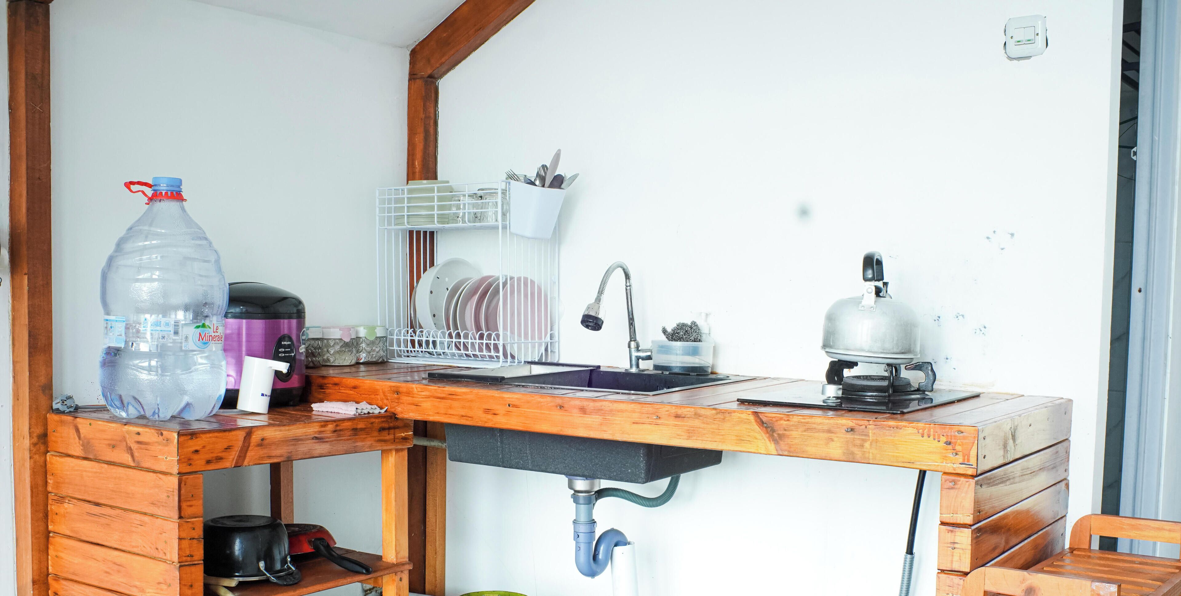 家庭别墅, 花园景观 | 私人厨房 |   厨具/餐具