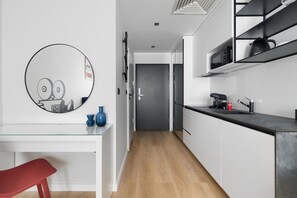 Studio Suite Comfort | Dapur kecil pribadi | Mesin espresso dan ketel listrik