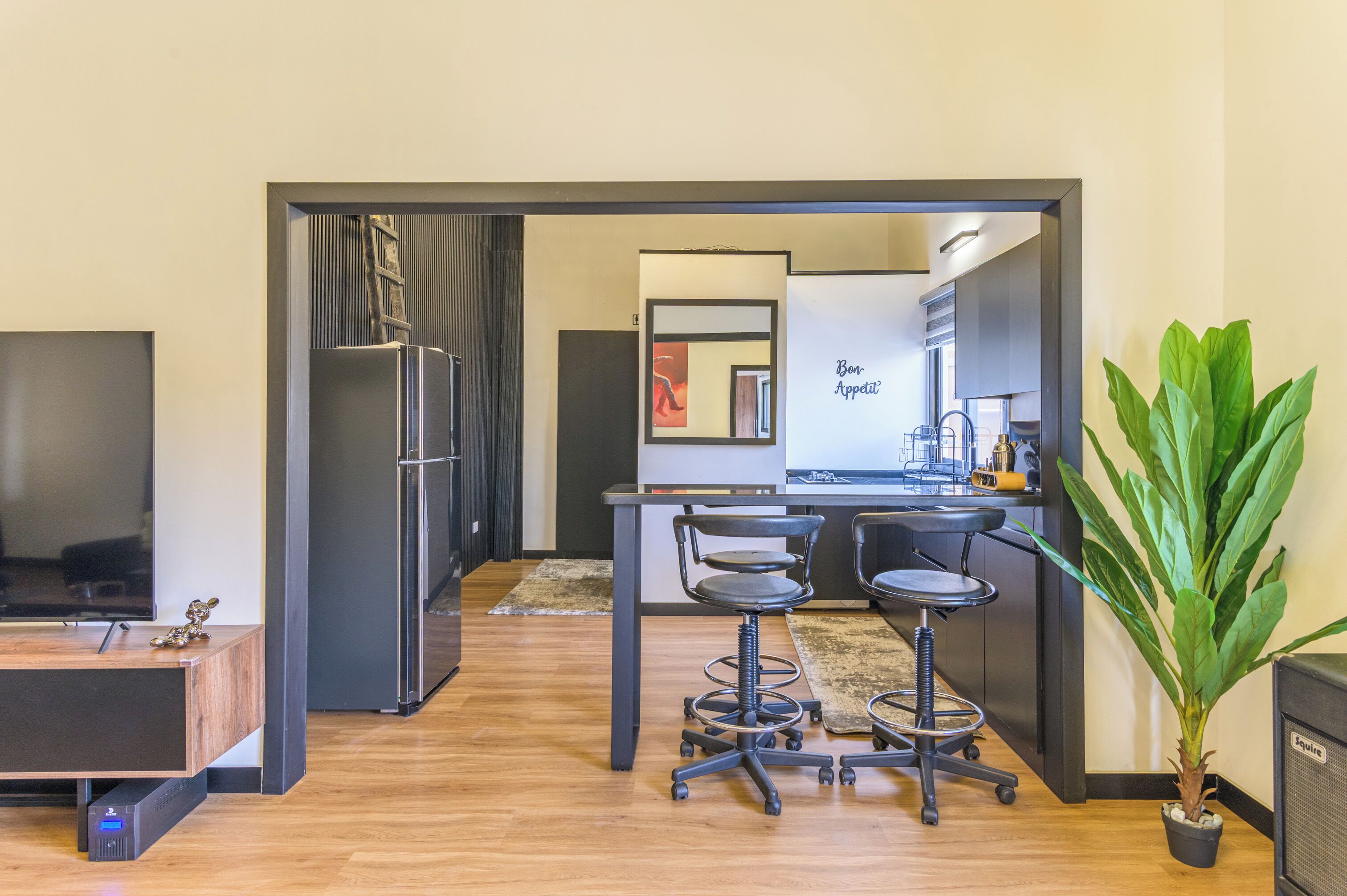 公寓, 2 间卧室, 阳台, 城市景观 | 客房内用餐