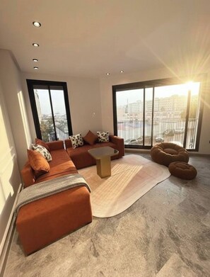 Apartment, 2 Bedrooms | Living area - 2 BR in the Heart of Casablanca (Casablanca)