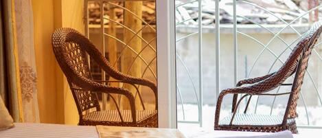 開放式客房, 露台 | 陽台