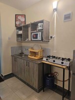 Estudio, balcón | Cocina privada