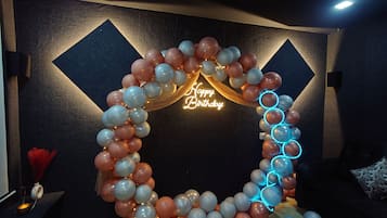 Área para fiestas de cumpleaños