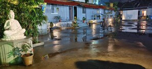 Front of property – evening/night - HIMALAYA POOL & RESORT (Tirupati)