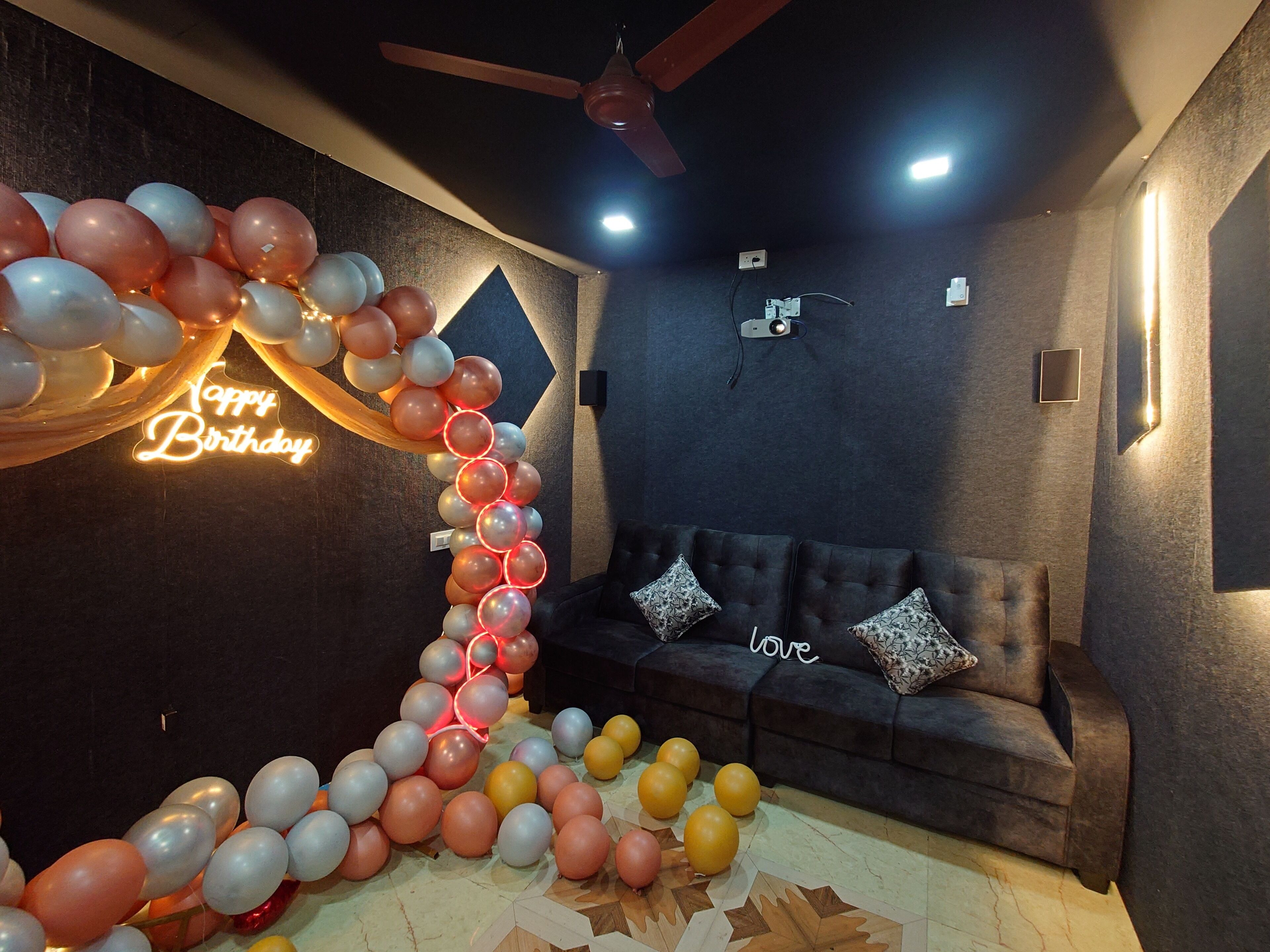 Área para fiestas de cumpleaños