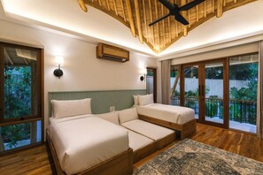 5 bedrooms, iron/ironing board, travel cot, free WiFi - Ahura - Luxury 5 BR Ocean View Bingin, Uluwatu (Kecamatan Kuta Selatan)