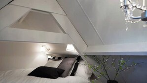 1 soverom, strykejern/-brett, reiseseng for barn og wi-fi (inkludert)