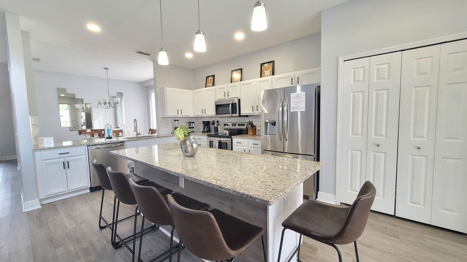 Ferienhaus, 6 Schlafzimmer | Eigene Küche | Kühlschrank, Ofen, Wasserkocher mit Kaffee-/Teezubehör, Toaster