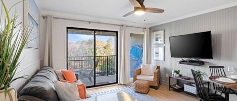 Condo, 1 habitación | Área de sala de estar
