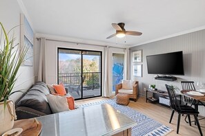 Condo, 1 Bedroom | Living area - Palmetto Breeze - Monthly Rates! 1 Bedroom Condo (Hilton Head Island)