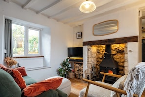 Flat-screen TV - Beautiful 2BD Cottage in Nailsworth (Nailsworth)