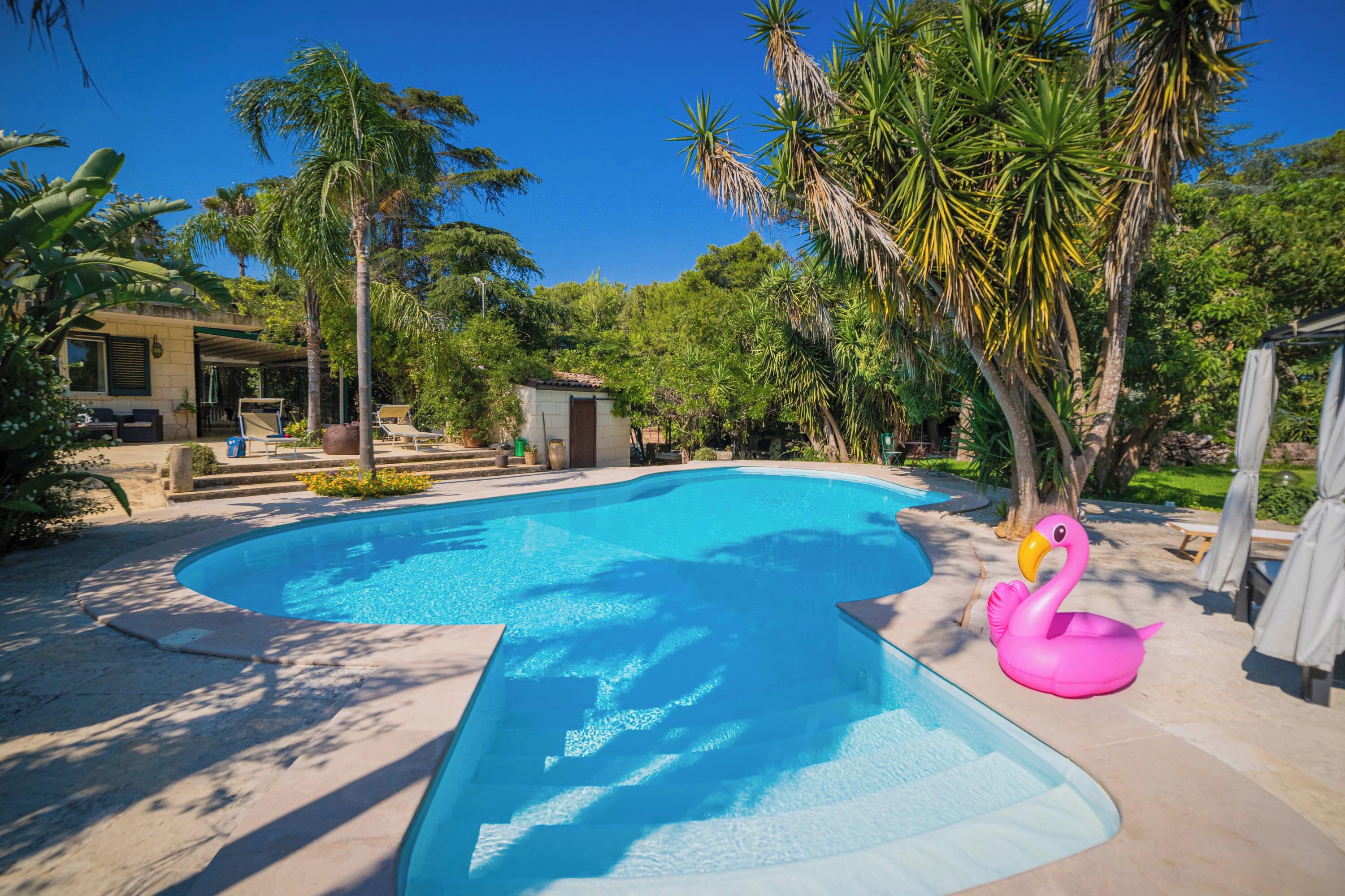 Seasonal outdoor pool