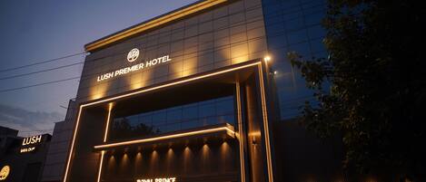 Fassade der Unterkunft