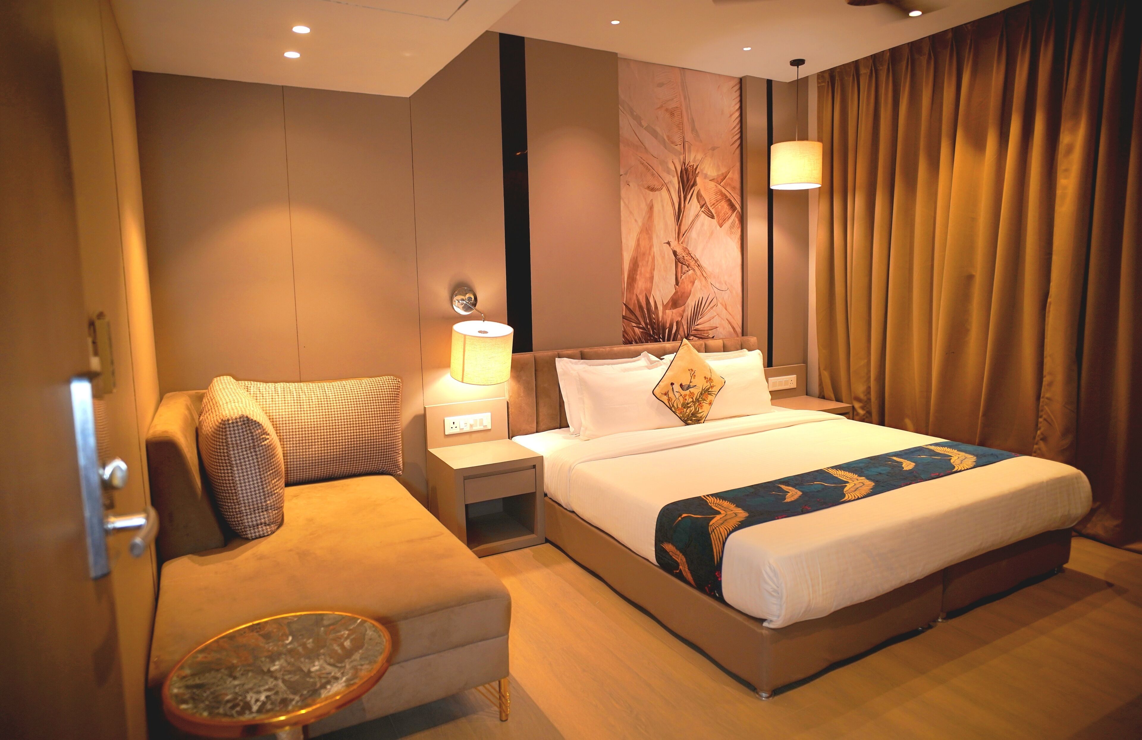 Premier Double Room | Individually furnished, desk, laptop workspace, free WiFi