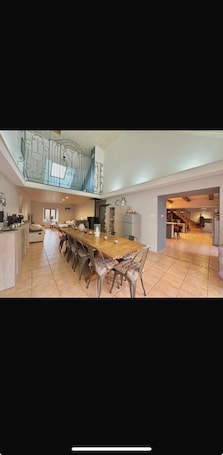 Dining. Atypical enitre house with character, large volumes, tastefully decorated