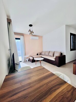 Chalet, 3 Bedrooms, Smoking, Balcony | Living area - Modern 3BR Escape Panoramic Lagoon & Sea Views (Makadi Bay)