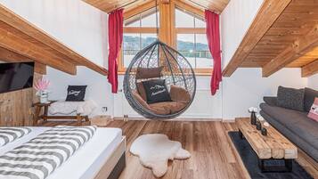 1 Schlafzimmer, Reisekinderbett, kostenloses WLAN, Bettwäsche