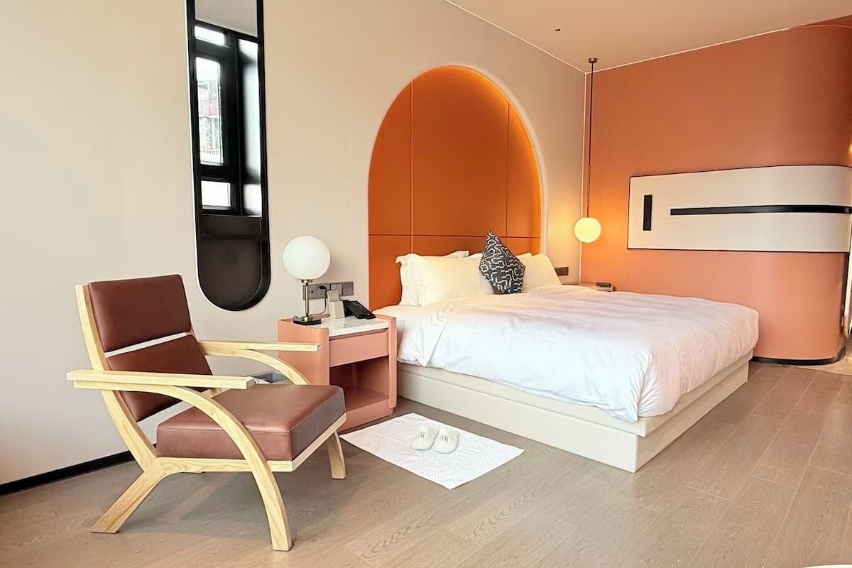 Chambre Double Luxe | Coffres-forts dans les chambres, rideaux occultants