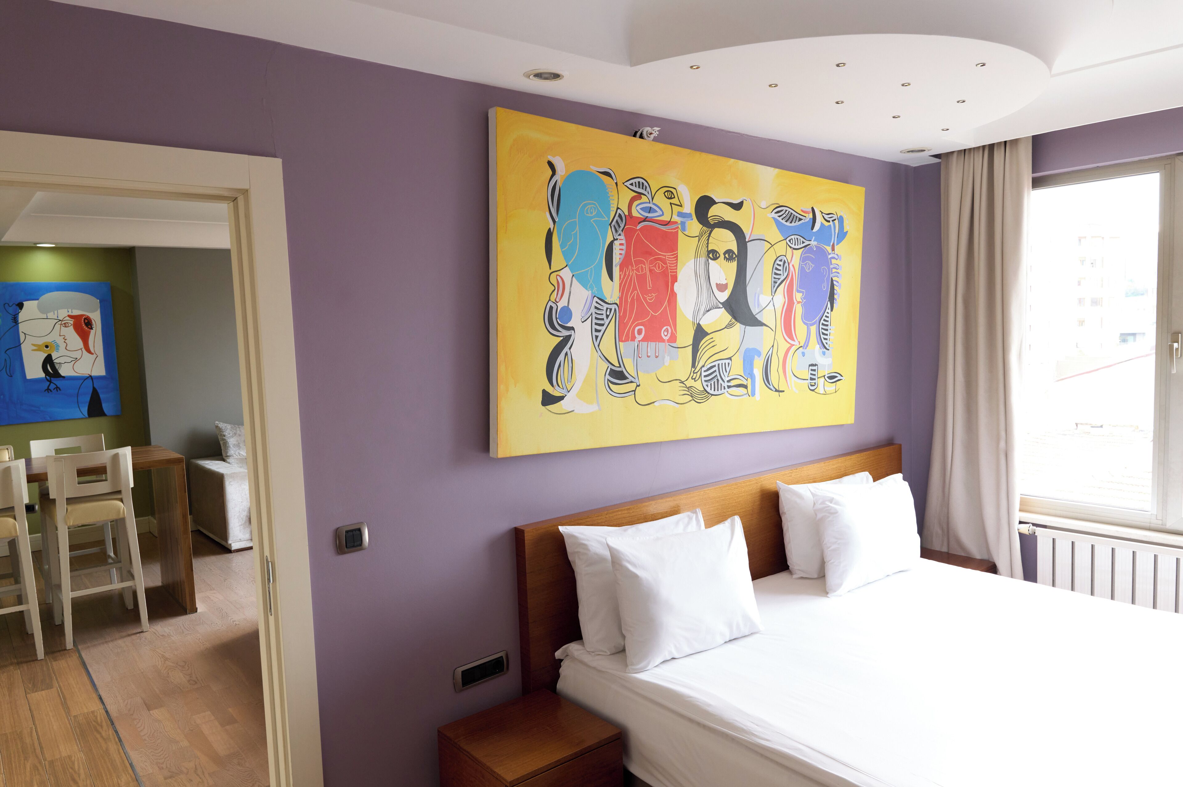 Apartment, City View | In-room safe, soundproofing, iron/ironing board, free WiFi