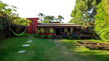 Majoituspaikan julkisivu