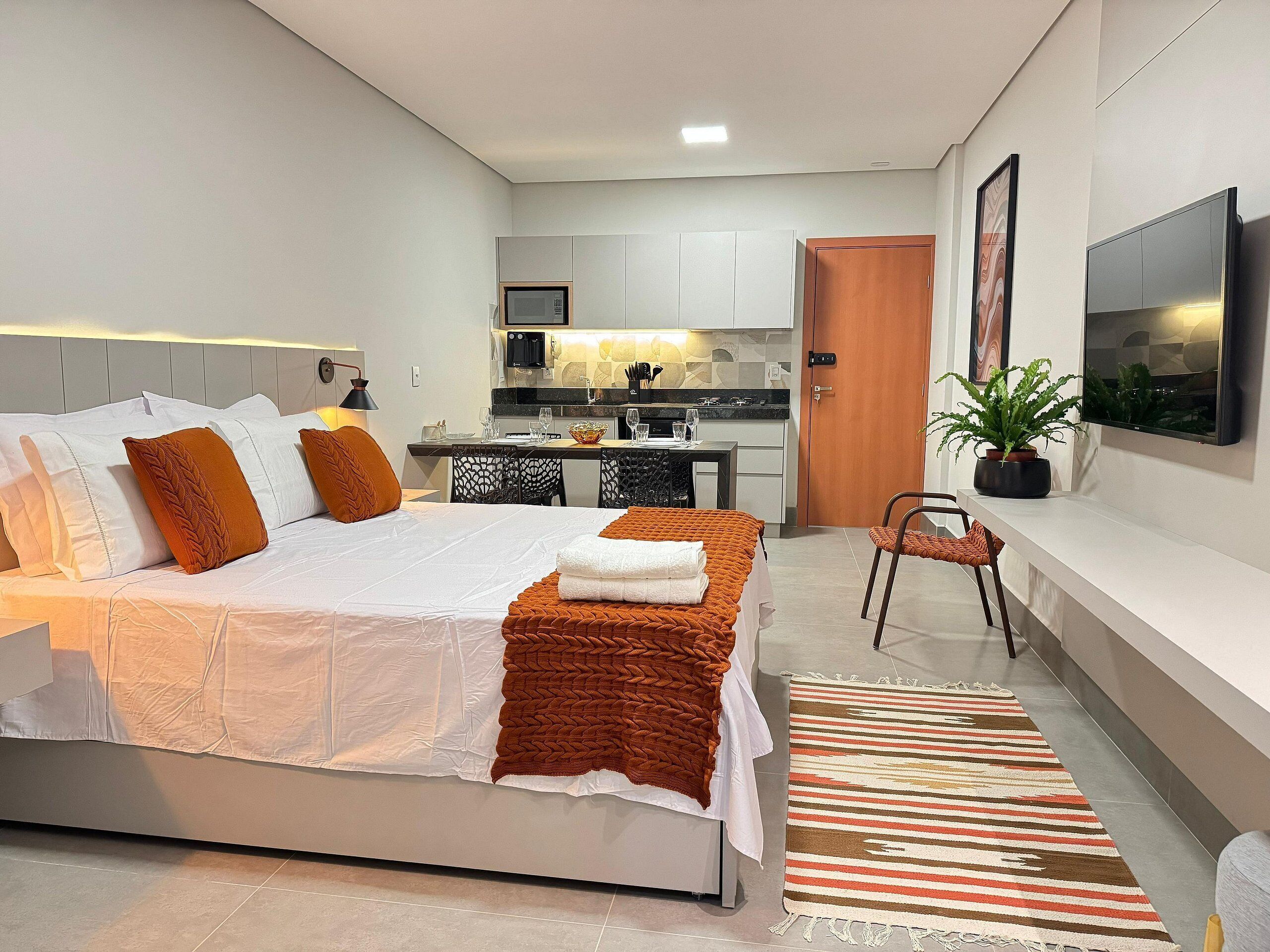 Apartamento executivo | Wi-Fi de cortesia