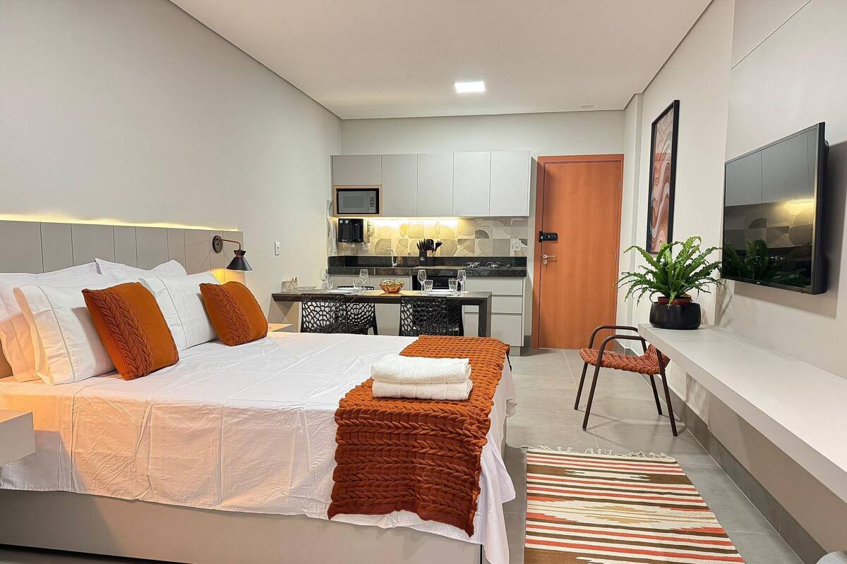 Apartamento executivo | Wi-Fi de cortesia