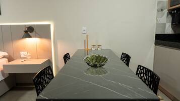 Apartamento superior | Opções para refeição