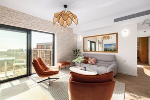 Living area - Marvelous 2BR NOGA (Tel Aviv-Yafo)