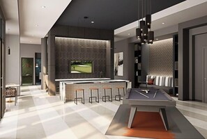 Billiards - Landing Chic 1bd, Gym, Yoga Studio (Huntsville)