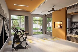 Fitness studio - Landing Chic 1bd, Gym, Yoga Studio (Huntsville)