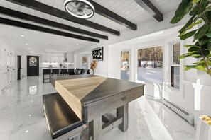 Dining - NEW! Modern Barrel Getaway - HOT TUB & Game Room (Moultonborough)