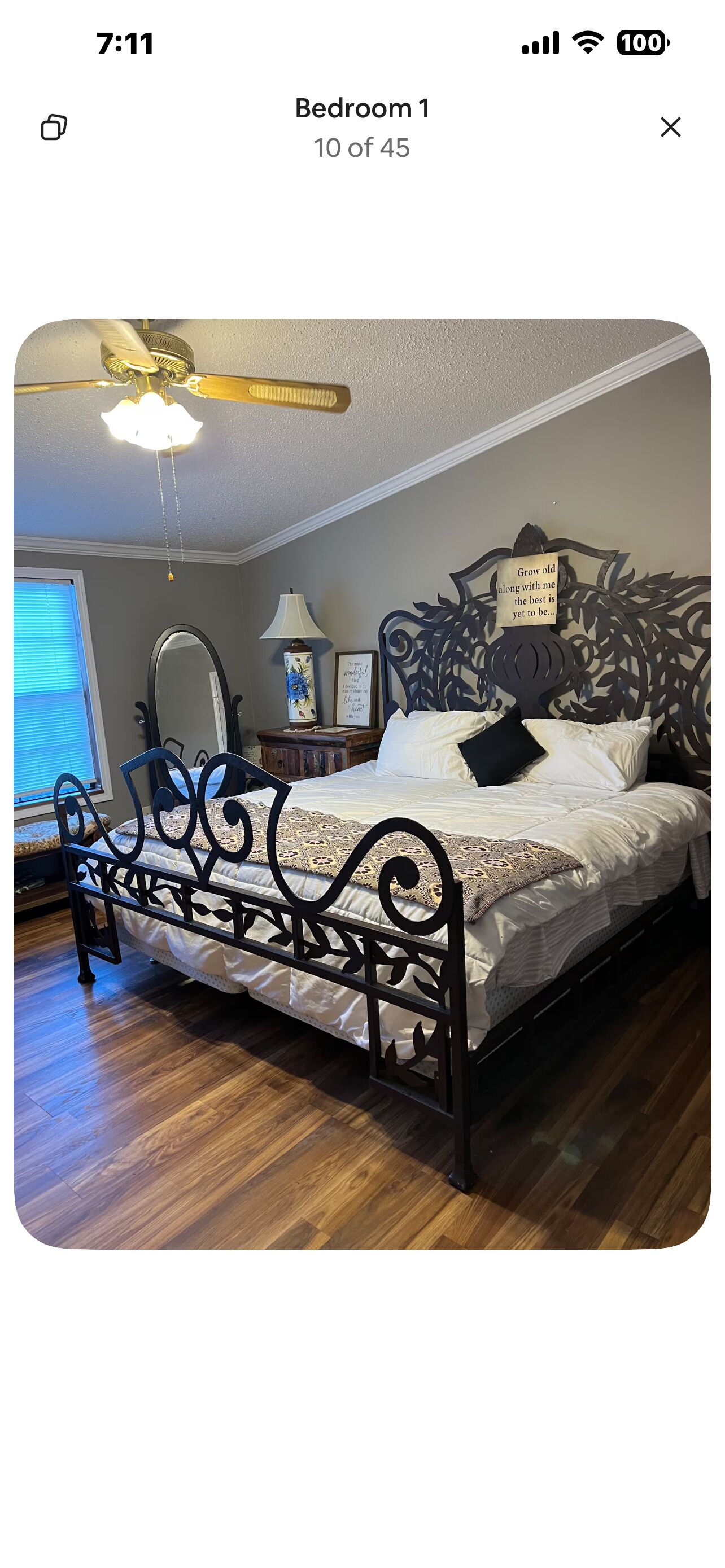 3 bedrooms, iron/ironing board, travel cot, WiFi