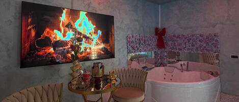 Comfort-Suite, Blick auf den Innenhof