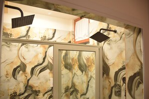 Deluxe Double Room | Bathroom - Milù B&B (Sant'Egidio del Monte Albino)