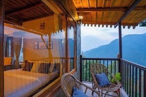 Luxury Quadruple Room, Mountain View | Mountain view - Indulge Ramgarh Nainital by PACK (Kosiyakutoli)